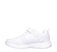 Skechers Girls Glimmer Kicks-School Struts Sneaker White 2.5 Little