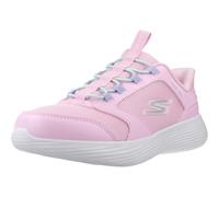 Skechers Girl's Go Run 400 V2 Tetra Speed Sneakers, Light Pink Synthetic/Textile, 1 UK Child