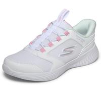 Skechers Girls' GO Run 400 V2 Tetra Speed, White, 6 UK Child