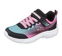 Skechers Girl's Go Run 650 Sneaker, Black, 11 UK Child
