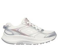 Skechers Girls GO RUN Consistent 2.0 - Hi Light Sneaker in Off White, Size 4 | Synthetic/Textile