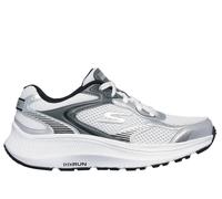Skechers Girls GO RUN Consistent 2.0 - Hi Light Sneaker in White/Black, Size 5.5 | Synthetic/Textile