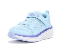 Skechers Girls Go Run Elevate 2.0 Find My Sneaker, Light Blue Synthetic Textile, 8 UK Child
