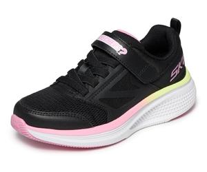 Skechers Girl's Go Run Elevate 2.0 Find My Sneakers, Black Textile/Trim, 1 UK Child