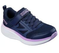 Skechers Girl's Go Run Elevate 2.0 Find My Sneakers, Navy Textile/Trim, 2 UK Child