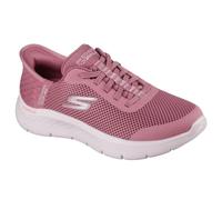 Skechers Girls' Go Walk Flex Hands Free Slip-ins Grand Entry Trainers, Rose Textile Trim, 37.5 EU