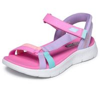 Skechers Girls' GO Walk Flex Lots of Sol, Multi, 2 UK Child