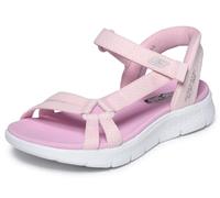 Skechers Girl's Go Walk Flex Sandal Lots of Sol Sneakers, Pink, 1.5 UK Child