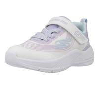 Skechers Girls Gore And Strap Ombre Sparkle Mesh S Runners Lavender 4