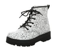 Skechers Girls Gravlen Hi Ankle Boot, Silver Black, 12 UK Child