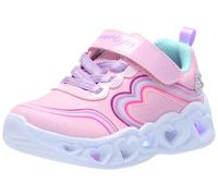 Skechers Girl's Heart Lights Retro Girls Trainers - Lpmt Light Pnk Mul - Size: 13.5