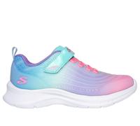 Skechers Girls Jumpsters 2.0 - Blurred Dreams Sneaker in Turquoise | Synthetic/Textile