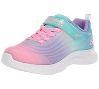 Skechers Girls Jumpsters 2.0 Blurred Dreams Trainers, Turquoise, 13.5 UK
