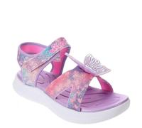 Skechers Girl's Jumpsters Sandal-Butterfly Brites, Lavender Multi, 5 Big Kid