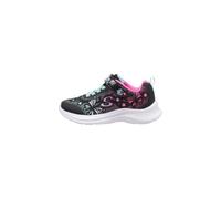 Skechers Girl's Jumpsters 2.0 Butterfly Flush Sneakers, Black KPU/Multi Trim, 11 UK Child