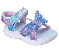 Skechers Girl's Jumpsters Sandal Butterfly Brites, Blue, 9.5 UK Child
