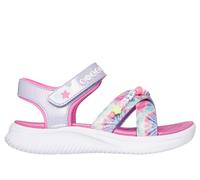 Skechers Girls Jumpsters Sandal - Tie Dye BFFs Sandals in Lavender, Size 12.5 | Synthetic