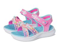Skechers Girl's Jumpsters Sandal Tie Dye Bffs Sandals, Pink Synthetic/Multi Trim, 12 UK
