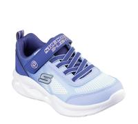 Skechers Girl's Sola Glow Ombre Deluxe Sneaker, Navy, 1.5 UK Child