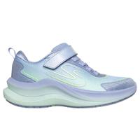 Skechers Girls Max Cushioning Ascend - Smoothie Pack Sneaker in Light Blue, Size 10.5 | Textile, Machine Washable