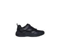 Skechers Girl's Microspec Advance Gore & Strap Sneaker Black/Multi in Black | Size: Infant 13 Skechers Black Infant 13