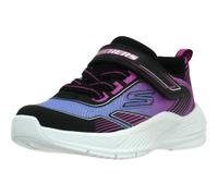 Skechers Kids' Gore And Strap Ombre Sparkle Mesh Microspec Runners C6 (23) Black