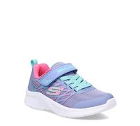 Skechers Girl's Microspec Bold Delight Trainers, Lavender Mesh/Pink, 10.5 UK
