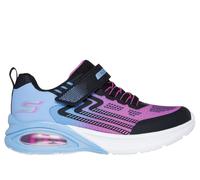 Skechers Girls Microspec Max Advance Sneaker in Periwinkle, Size 12.5 | Synthetic/Textile