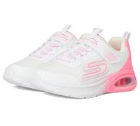 Skechers Girls' Microspec Max Advance Trainer, White, 11.5 UK Child