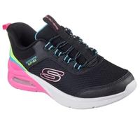 Skechers Microspec Max Color Trifecta Sneaker, Black, 12 UK Child