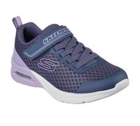 Skechers Girls Microspec Max - Epic Brights Colour: Charcoal, Size: 12.5 UK