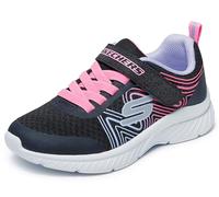 Skechers 303535L/BKMT MICROSPEC PLUS - SWIRL SWEET Girls Sport Black/Multi - UK 10.5 (Small Kids)