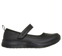 Skechers Girls Microstrides - Sugar Step Shoes in Black, Size 12 | Synthetic, Machine Washable