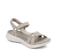 Skechers Performance Women's on-the-Go 600-Brilliancy Wide Sport Sandal natural 5 W US
