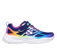 Skechers Girls Power Jams Sneaker in Navy Blue, Size 12.5 | Textile, Machine Washable