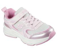Skechers Girl's Retro-Graph Trainers, Pink Pu/Mesh, 1.5 UK Child