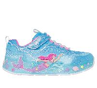 Skechers Girl's Mermaid Dreams Blue, 3 UK