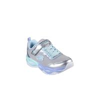 Skechers Girl's S-Lights: Twisty Glow Trainers in Silver | Size: Infant 12.5 Skechers Silver Infant 12.5