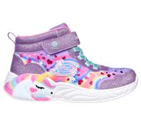 Skechers Girls S Lights: Unicorn Dreams - Magical Dreamer Boots in Lavender, Size 12.5 | Synthetic/Textile