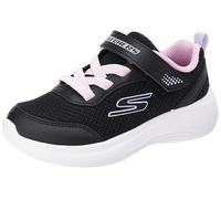 Skechers Girl's Selectors Reset Achieved Sneakers, Black Mesh/Trim, 12.5 UK Child