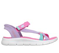 Skechers Girls Slip-ins: GO WALK Flex Sandal - Lots Of Sol Sandals , Size 2 | Textile/Synthetic
