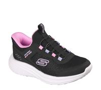Skechers Girl's Slip-Ins Trainer - Bounder PRO - Black, 12