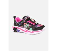 Skechers Girl's Twinkle Sparks Ombre Flutter Sneaker, Black, 10.5 UK Child
