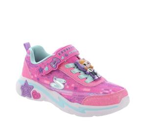 Skechers Girl's Snuggle Sneaks Skech Squad Sneakers, Pink, 2.5 UK Child