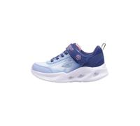 Skechers Girl's Sola Glow Ombre Deluxe Sneaker, Navy, 1.5 UK Child