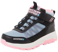 Skechers Girl's Storm Blazer Artic Mass Sneaker, Black Synthetic/Light Pink Trim, 10.5 UK