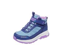 Skechers Girl's Storm Blazer Artic Mass Sneaker, Navy Synthetic/Purple Trim, 1.5 UK