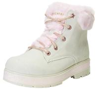 Skechers Girls Street Glitz Ankle Boot, Natural, 13 UK Child