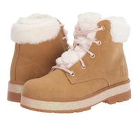 Skechers Girls Street Glitz Fashion Boot, Chestnut, 3 UK