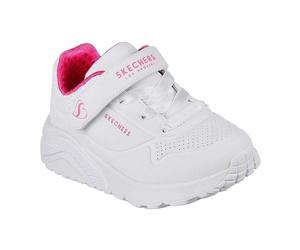 Skechers Girls Street Uno Lite Perforated Trainers GT28134